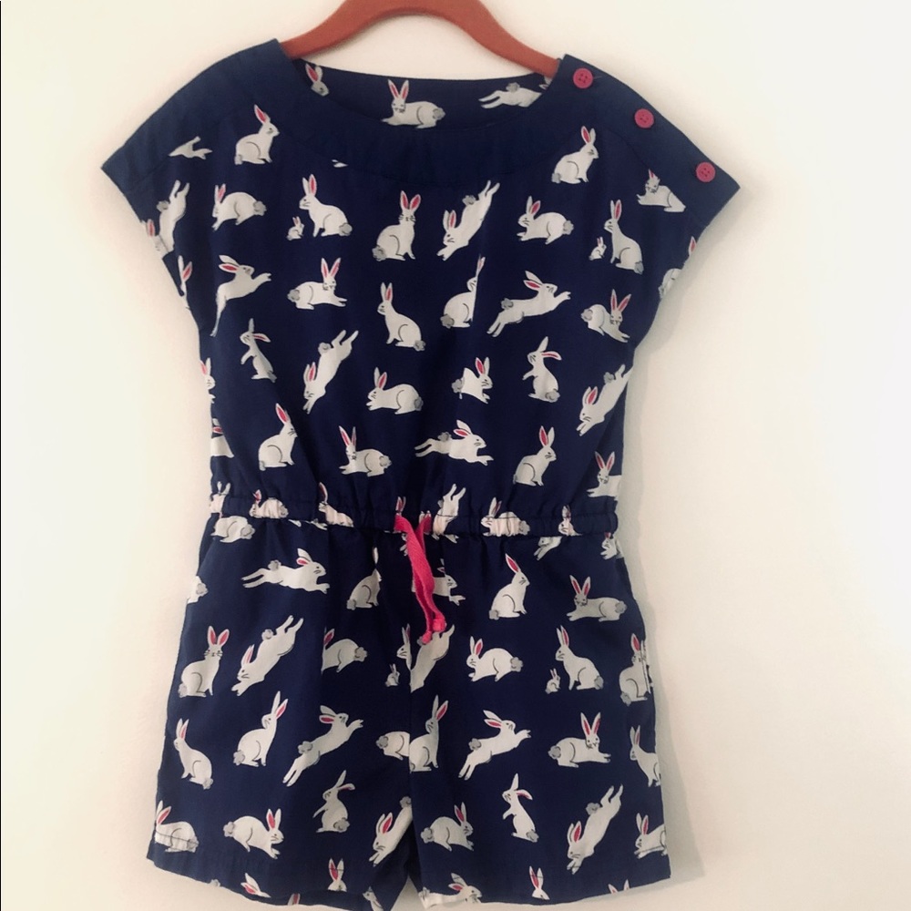Mini Boden Romper with bunnies